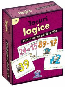 Jocuri logice - plus si minus pana la 100 - jetoane