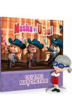 Masha si Ursul. Cei trei maschetariJucarie