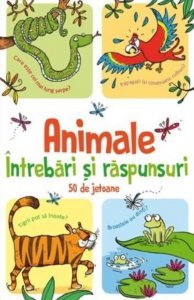 Animale-intrebari si raspunsuri - 50 de jetoane