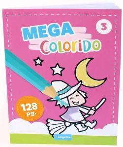 Carte de colorat Mega Colorido (Vol. 3)