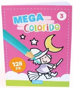 Carte de colorat Mega Colorido (Vol. 3)