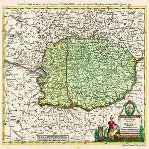 Harta Valahia 1789