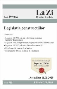 Legislația construcțiilor. Actualizat la 11.05.2020