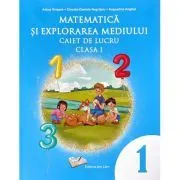 Matematica si explorarea mediului. Caiet de lucru clasa 1 de Adina Grigore