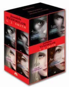 Pachet seria Jurnalele Vampirilor (Vol.1, 2, 3 ,4) de L.J. Smith