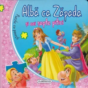 Albă ca zăpada. Puzzle cu povești