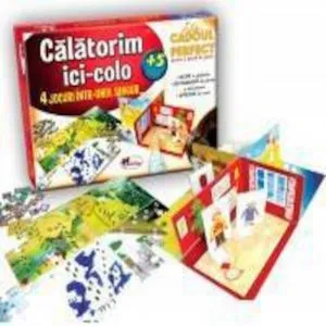Calatorim ici-colo. 4 jocuri intr-unul singur de Titiana Petcu