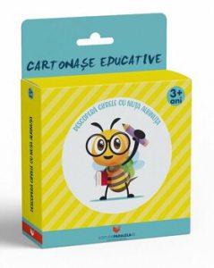 Descopera cifrele cu Nuta albinuta. Cartonase educative