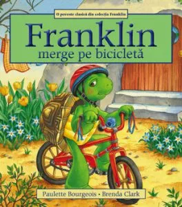 Franklin merge pe bicicleta de Paulette Bourgeois