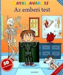 Matricavarazs:Az emberi test - 50 ujraragaszthato matricaval