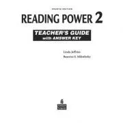 Reading Power 2, Teacher's Guide with Answer Key de Linda Jeffries