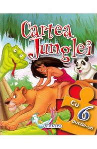 Cartea junglei. Povesti cu 6 puzzle-uri