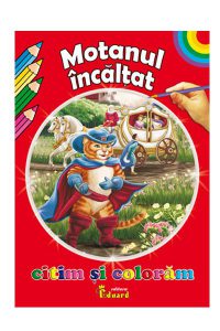 Citim si coloram - Motanul incaltat