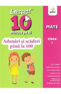 Exersez 10 minute pe zi. Adunari si scaderi pana la 100