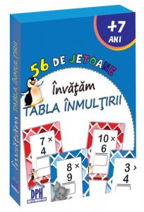 56 de Jetoane - Invatam - Tabla inmultirii