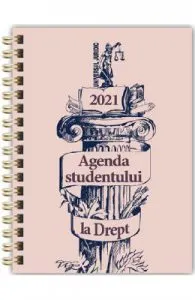 Agenda studentului la drept 2021 (crem)