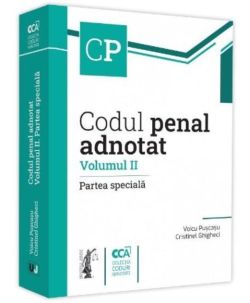 Codul penal adnotat (Vol. 2)
