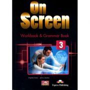 Curs limba engleza On Screen 3 Caiet si gramatica cu digibook app.