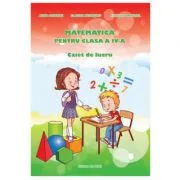 Matematica pentru clasa a 4-a Caiet de lucru de Adina Grigore