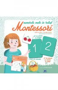 Numerele mele in relief. Montessori de Vendula Kachel