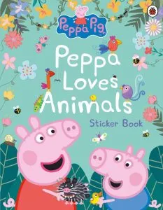 Peppa Pig: Peppa Loves Animals de Mark Baker