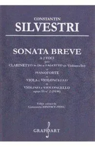 Sonata Breve a 2 voci per Clarinetto in Do e Fagotto de Constantin Silvestri