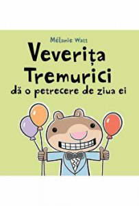 Veverita Tremurici da o petrecere de ziua ei