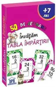 50 de jetoane: Invatam Tabla impartirii