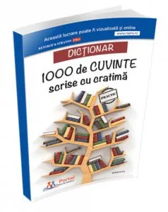 Dictionar "1000 de cuvinte scrise cu cratima" de Ana Olteanu