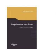 Drept financiar. Note de curs. Editia a 5-a