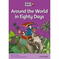 Family and Friends Readers 5 Around the World in Eighty Days de Tamzin Thompson