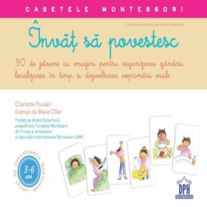 Invat sa povestesc - caseta cu un ghid de 32 de pagini si 90 de jetoane pentru relatat povesti
