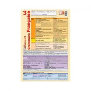 Pliant Grammaire Francaise 3