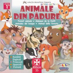 Prima carte cu Animale Din Pădure