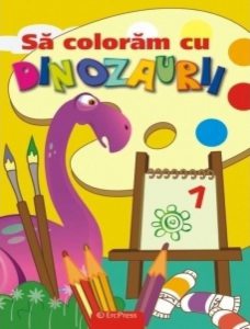 Sa coloram cu dinozaurii nr.1