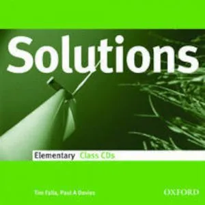 Solutions Elementary Class Audio CDs