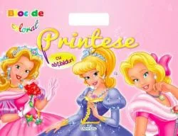 Bloc de colorat. Prințese (cu abițibilduri)