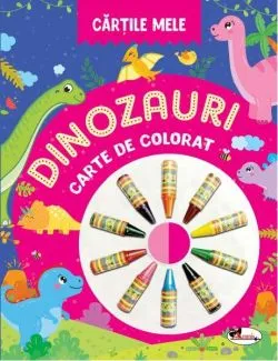Cărțile mele de colorat. Dinozauri de Dreamland Publications