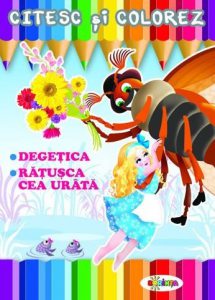 Citesc si colorez - Degetica