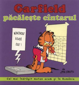 Garfield pacaleste cintarul