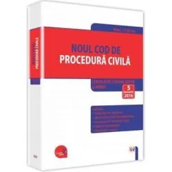 Noul Cod de procedura civila. Legislatie consolidata si INDEX 5 ianuarie 2016 (Ioan Salomie) de Ioan Salomie