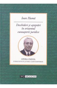 Deschideri si asteptari in orizontul cunoasterii juridice