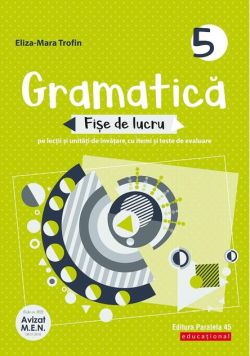 Gramatică. Fișe de lucru pentru clasa a V-a