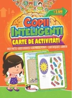 Jocuri pentru copii inteligenți,  5 ani. Carte de activități