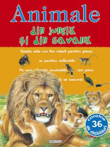 Picto-abtibilduri - Animale din jungla si din savana