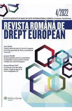 Revista Romana de Drept European Nr.4/2022 de Autor Anonim