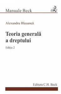 Teoria generala a dreptului Ed.2