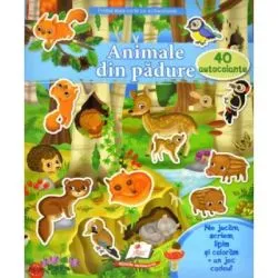 Animale din padure   40 autocolante