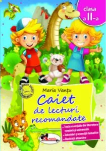 Caiet de lecturi recomandate cls a II-a, ed. a 2-a de Maria Vantu