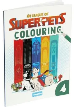 Carte de colorat League of Super-Pets (Vol. 4)